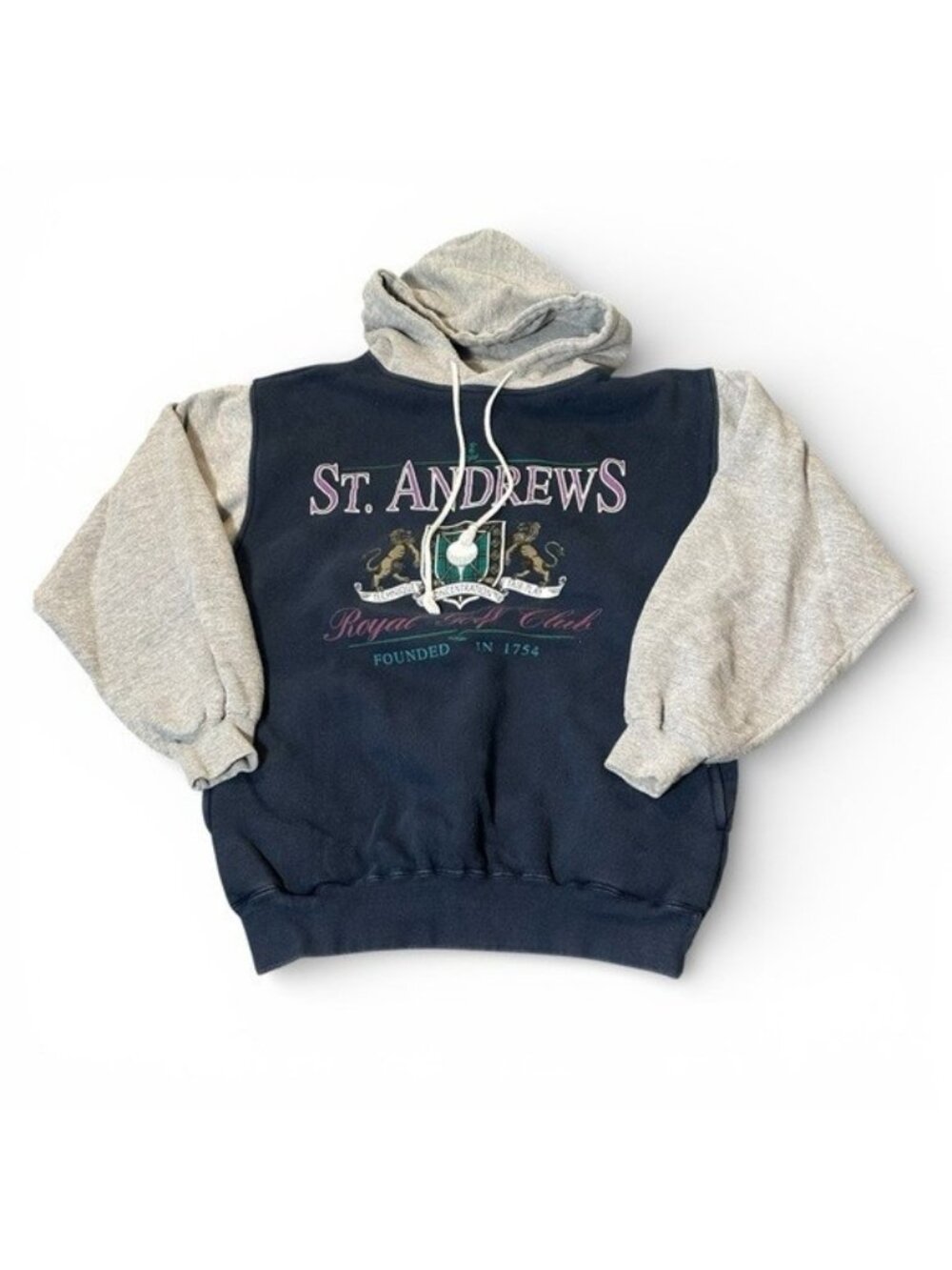 St Andrews Royal Golf Club Size S Hoodie Vintage Preppy Heritage Old Money